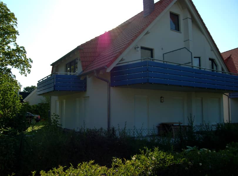 AuÃŸenansicht (mit Balkon)