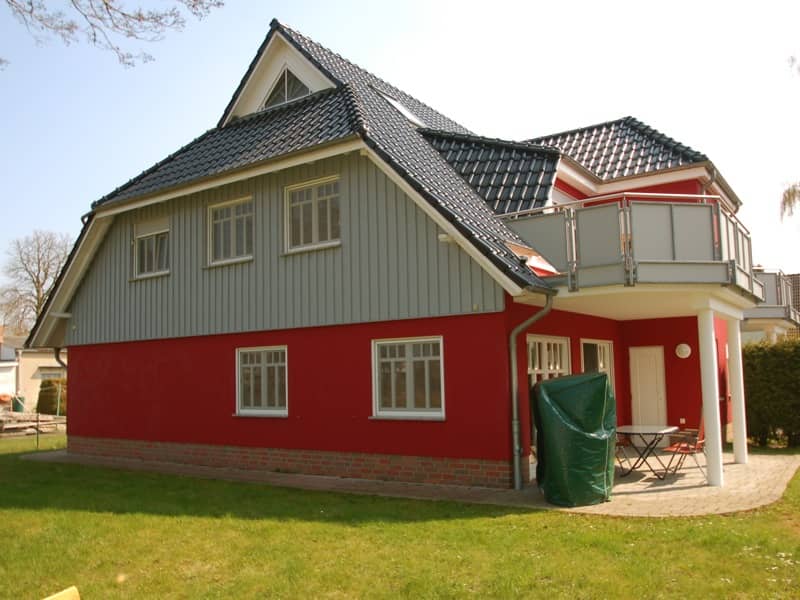 Hausansicht Balkon 