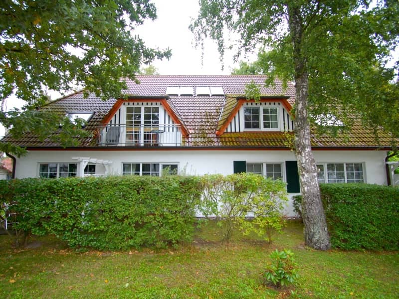 Haus von hinten