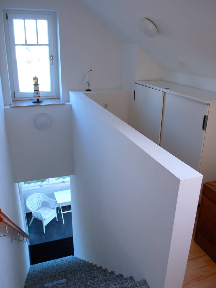 Treppe hoch Flurbereich