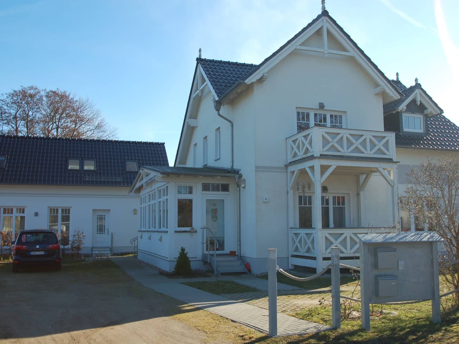Wohnung im OG AuÃŸenansicht