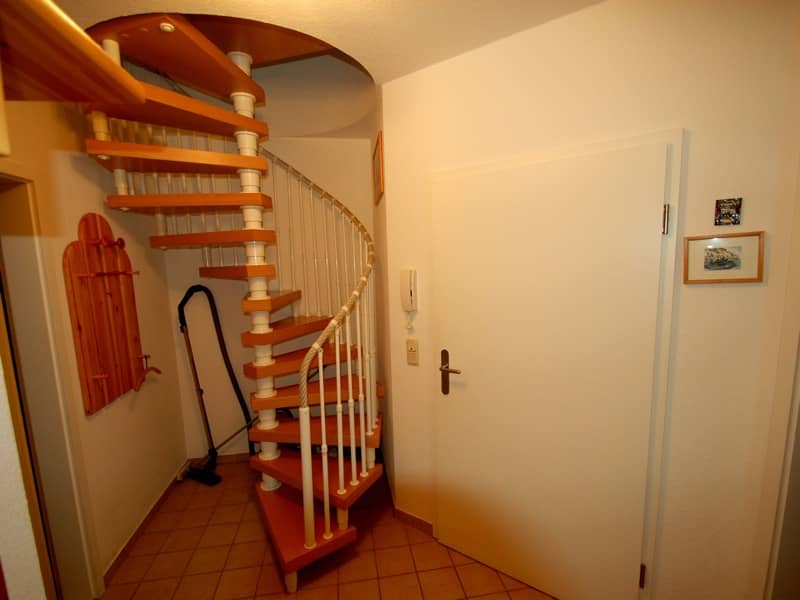 Treppe in der Wohnung 